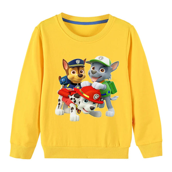 Paw Patrol Pullover Sweatshirt – Fun, cozy, and perfect for spring and autumn!