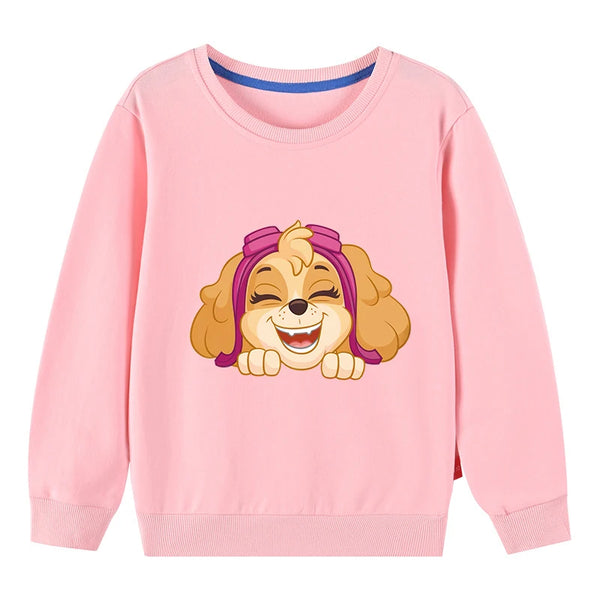 Paw Patrol Pink Hoodie (2-10Y) – Cute, cozy, and perfect for autumn/winter!