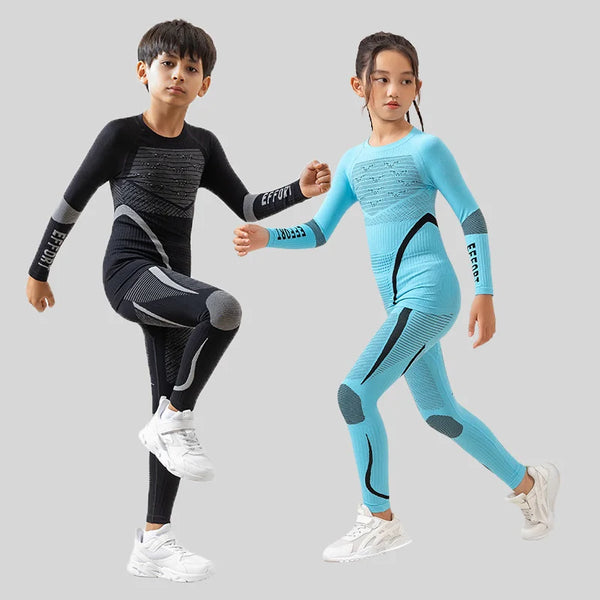 Kids' Compression Set A592 – Perfect for skiing, sports, and active play!