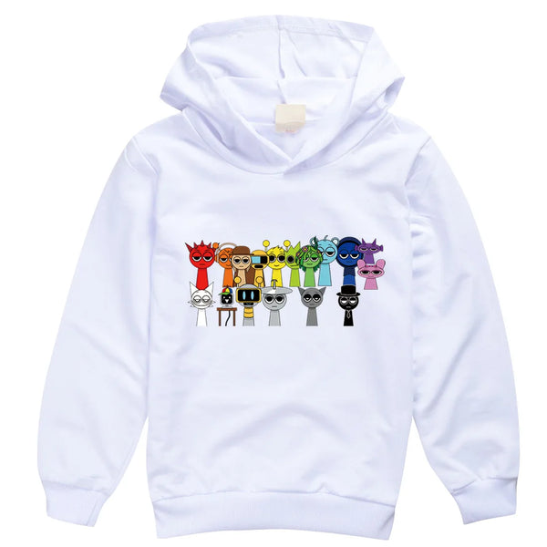 Sprunki Cartoon Hoodie – Fun, comfy, and perfect for spring and fall!