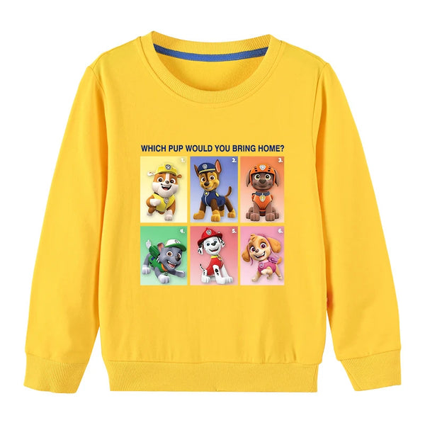 Paw Patrol Hoodie – Cute, cozy, and perfect for spring and autumn!