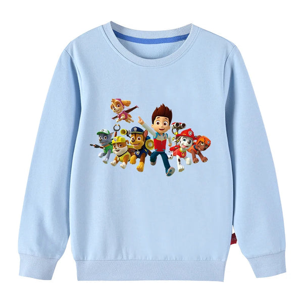 Paw Patrol Sweatshirt (2-10Y) – Fun, cozy, and perfect for spring and autumn!