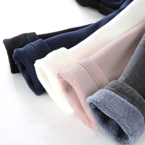 Kids' Winter Warm Pants – Cozy, stretchy, and perfect for cold days!