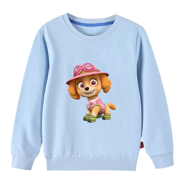 Paw Patrol Cotton Sweatshirt (3-10Y) – Cute, comfy, and perfect for spring and autumn!